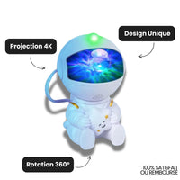 L’Astronaute Galaxy Projecteur LED