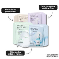 Masques Visage Hydratation Intense (Pack de 20)