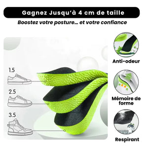 Semelles Invisibles - Gagner +4cm En Toute Discrétion