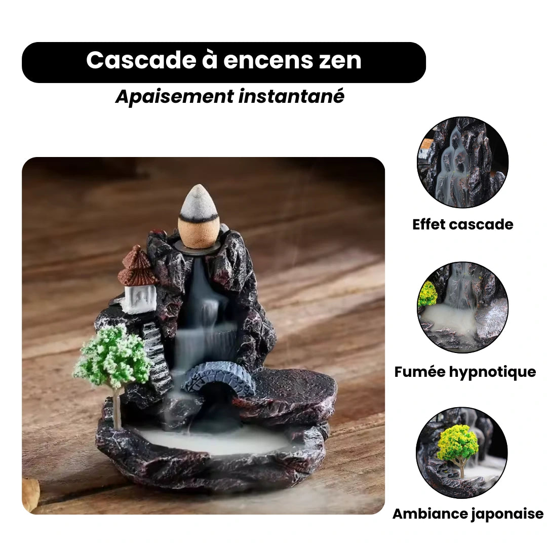 Cascade à encens zen – Japon