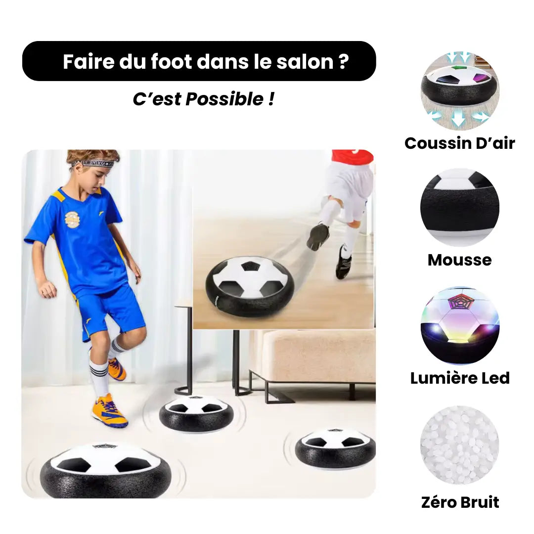 Ballon de Foot Flottant – Jouez en intérieur sans casse !