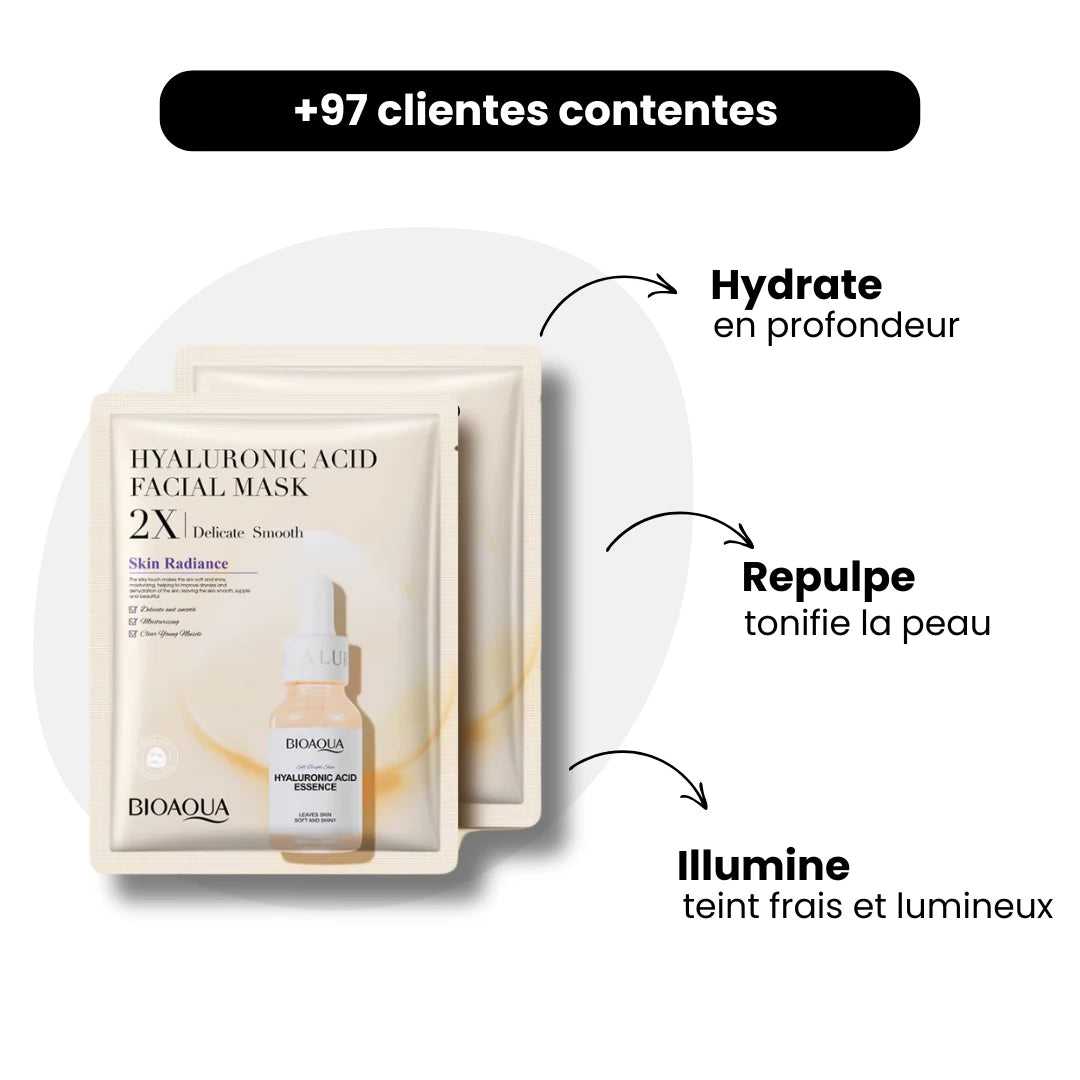 Masques Visage Hydratation Intense (Pack de 20)
