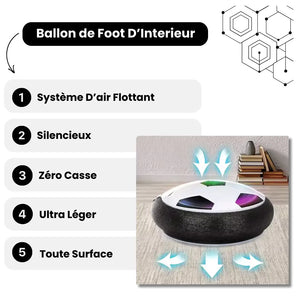 Ballon de Foot Flottant – Jouez en intérieur sans casse !