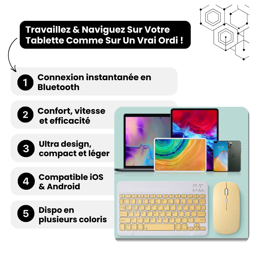 Le combo Apple-style ultra design
